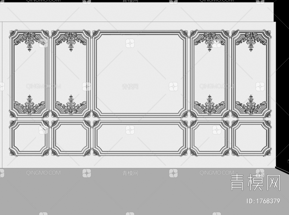 雕花3D模型下载【ID:1768379】