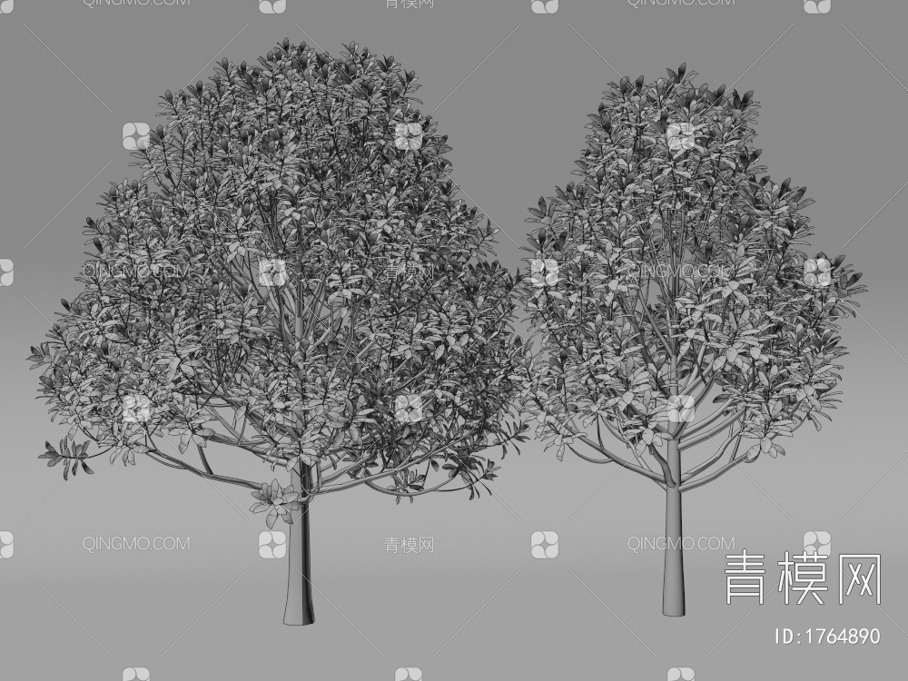 景观树3D模型下载【ID:1764890】