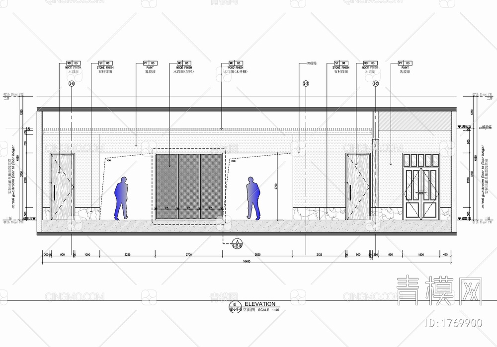 度假酒店别墅室式客房内施工图 客房 别墅 酒店套房 休闲娱乐 套房【ID:1769900】