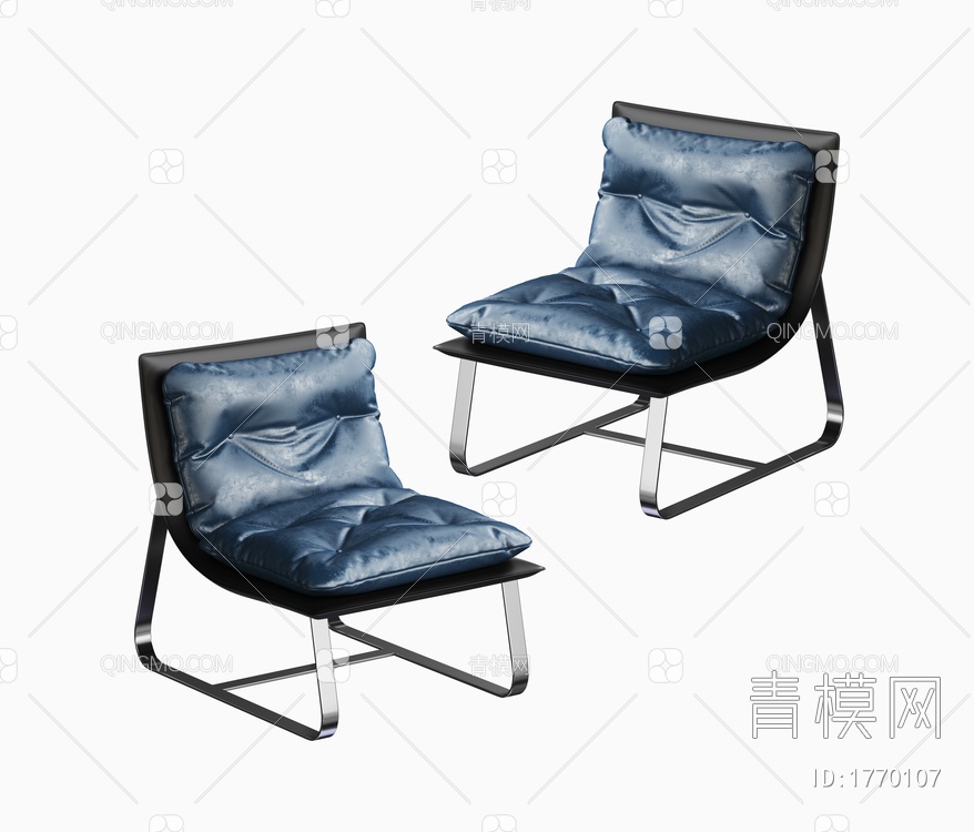 单椅3D模型下载【ID:1770107】
