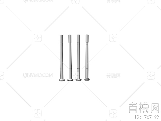 落地灯3D模型下载【ID:1767197】