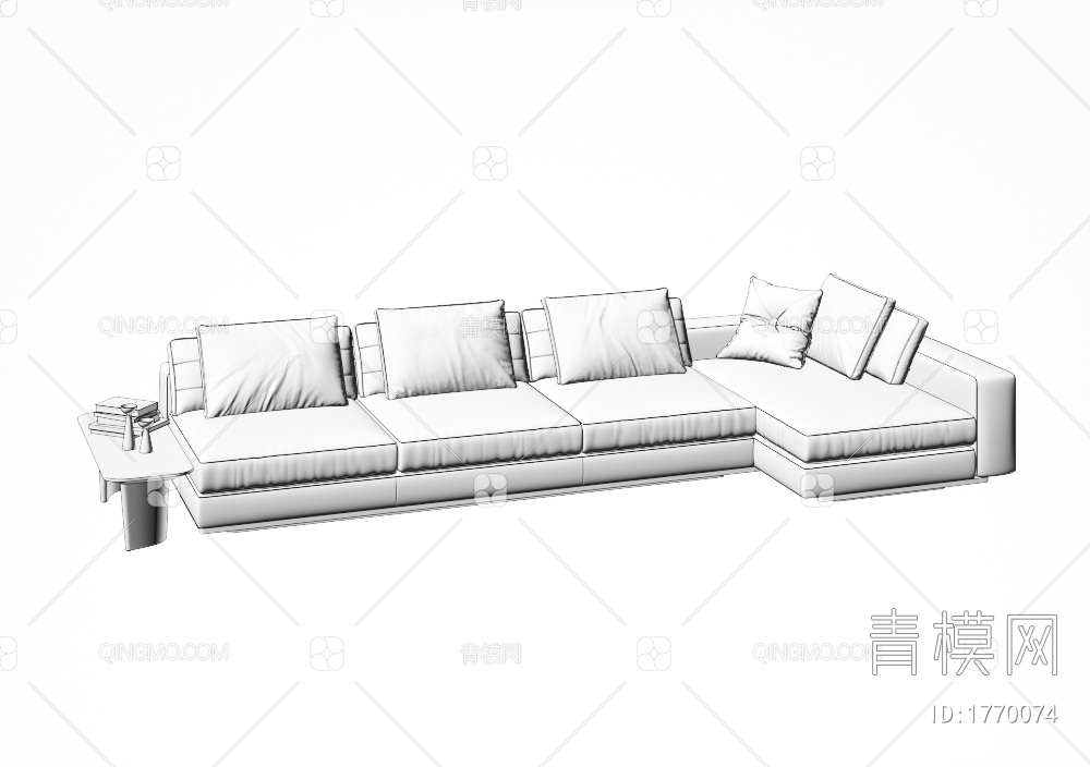 多人沙发3D模型下载【ID:1770074】