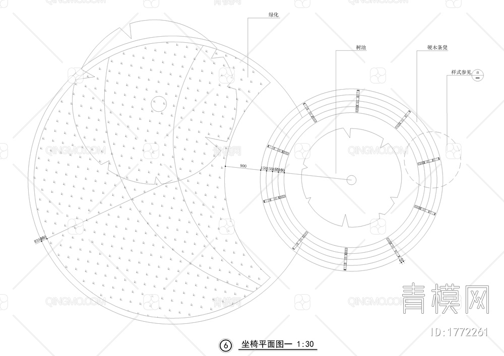 坐椅凳条支撑详图【ID:1772261】