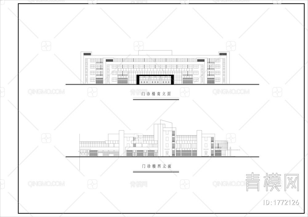 专业的医院设计图【ID:1772126】