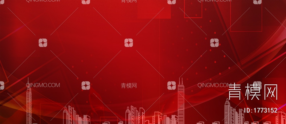红色科技感玻璃屏幕背景贴图贴图下载【ID:1773152】