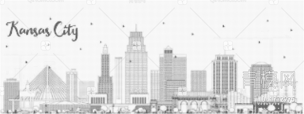 建筑剪影 城市剪影 穿孔铝板贴图贴图下载【ID:1772975】