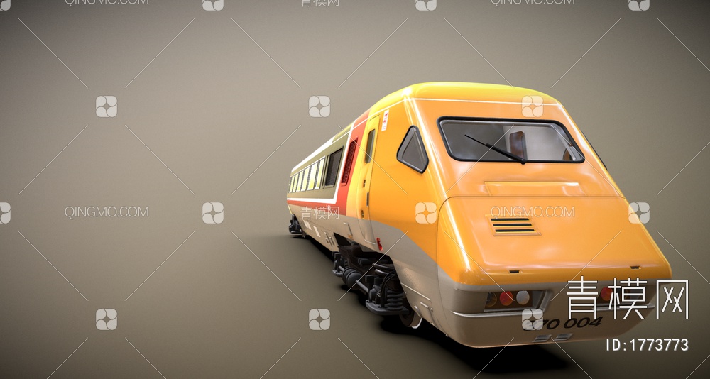 火车3D模型下载【ID:1773773】