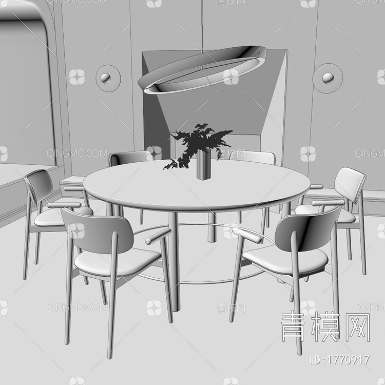 餐厅3D模型下载【ID:1770917】