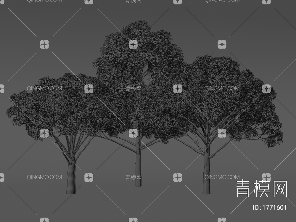 景观树3D模型下载【ID:1771601】