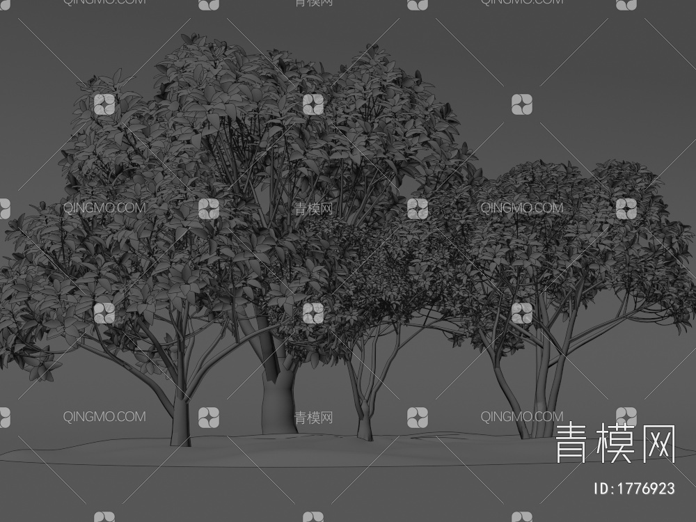 景观树3D模型下载【ID:1776923】