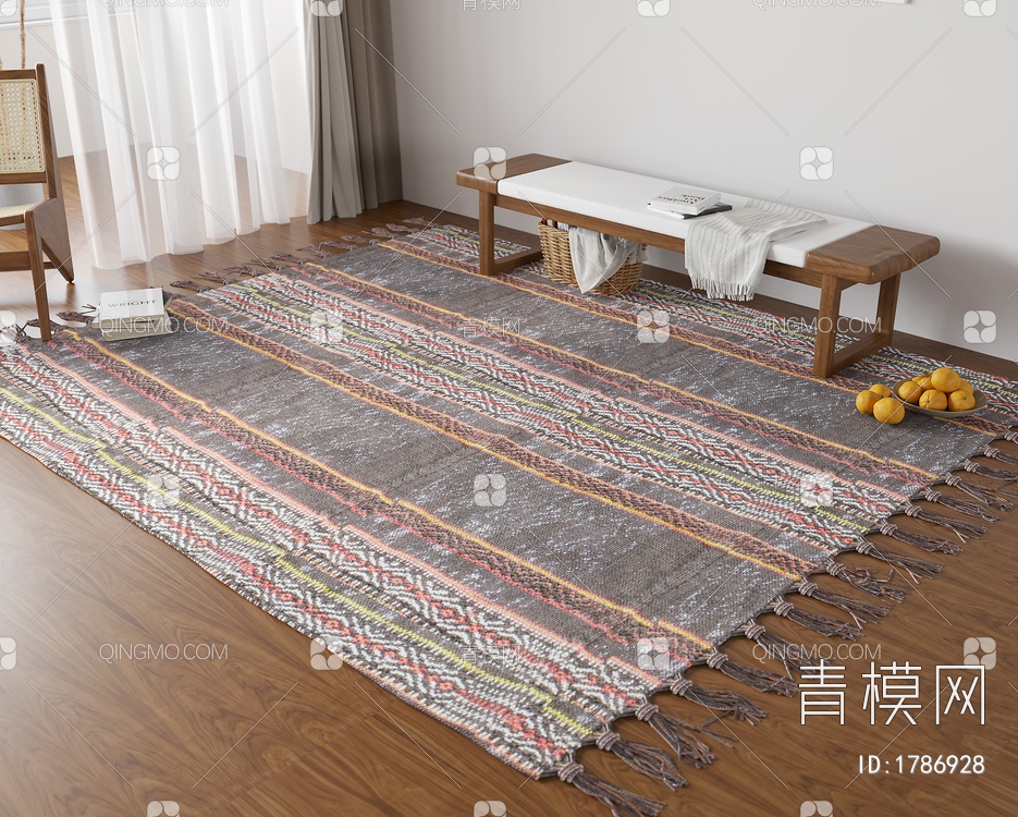 地毯3D模型下载【ID:1786928】