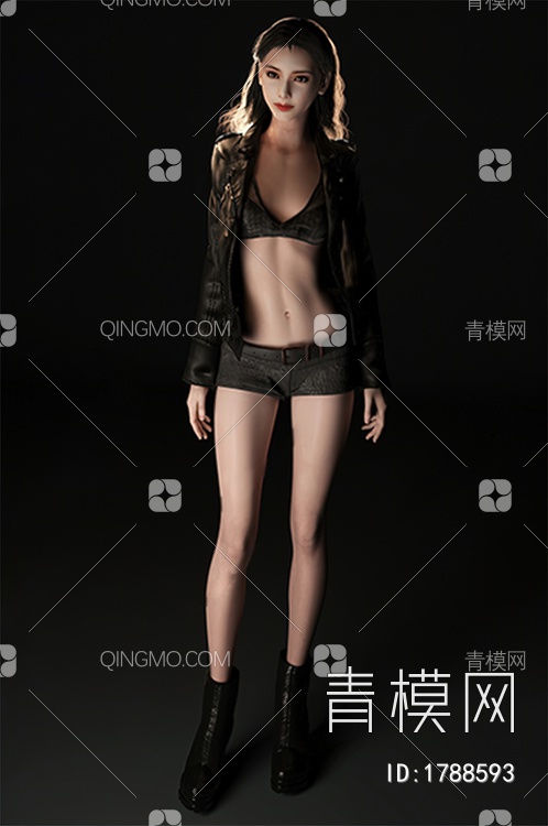 女人 美女3D模型下载【ID:1788593】