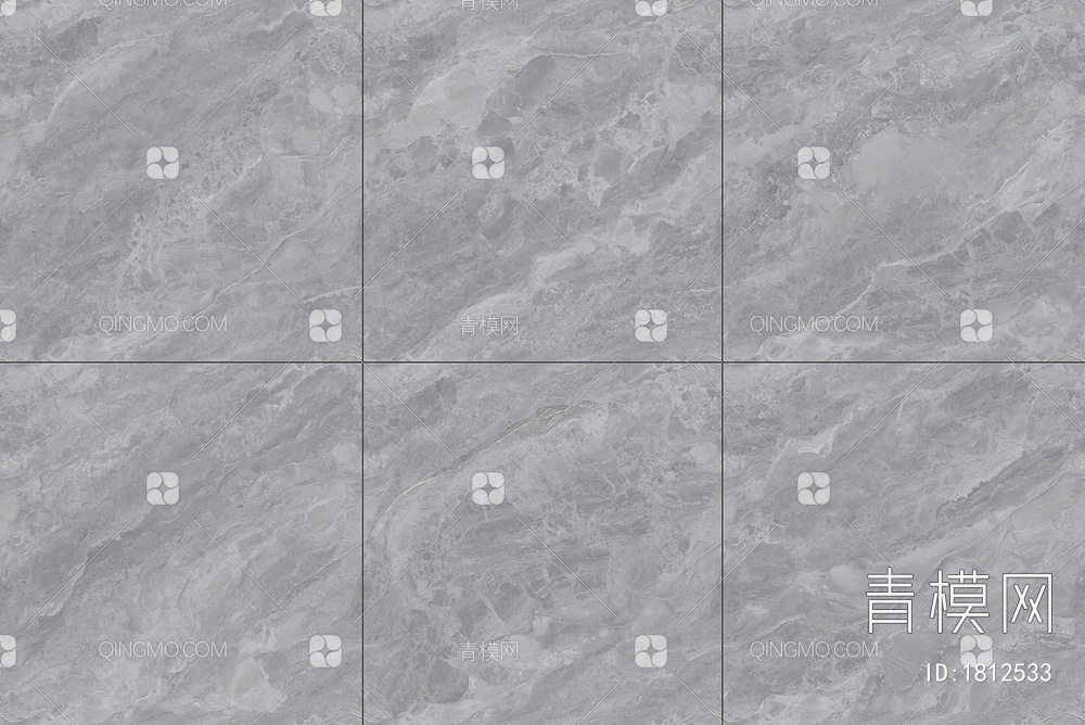 浅灰色连纹岩板大理石瓷砖7贴图下载【ID:1812533】