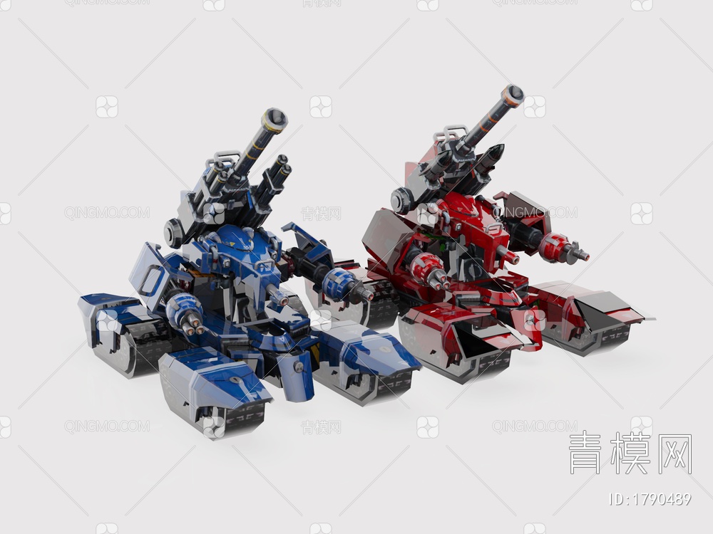 玩具 大炮玩具3D模型下载【ID:1790489】
