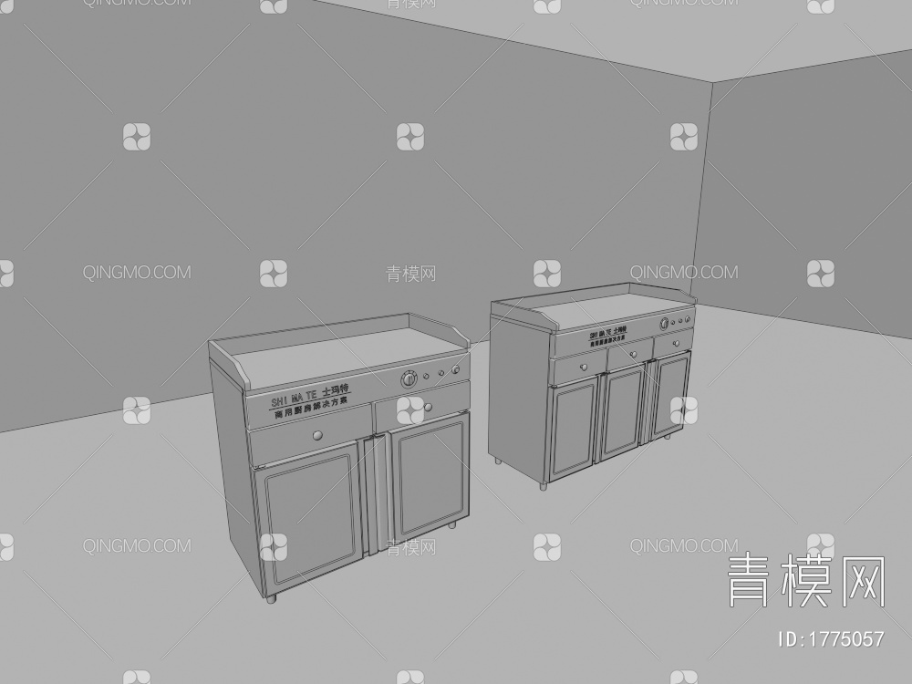 消毒柜3D模型下载【ID:1775057】