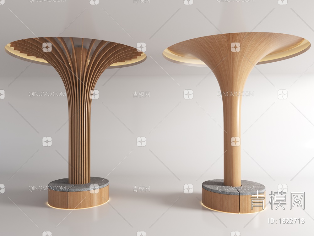 异形柱子 创意包柱子 圆柱子 装饰柱子 造型柱子3D模型下载【ID:1822718】