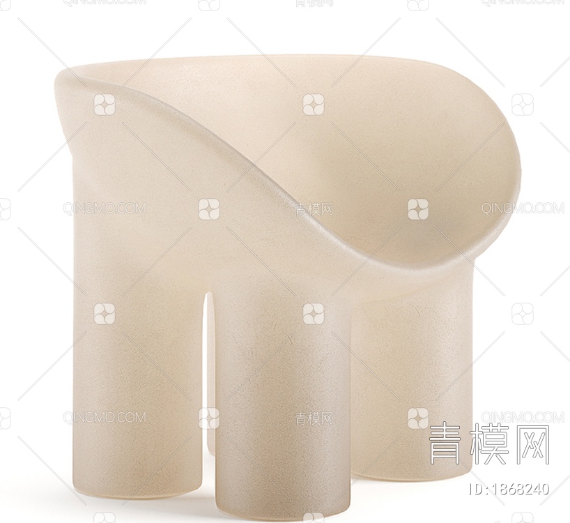 象腿椅3D模型下载【ID:1868240】