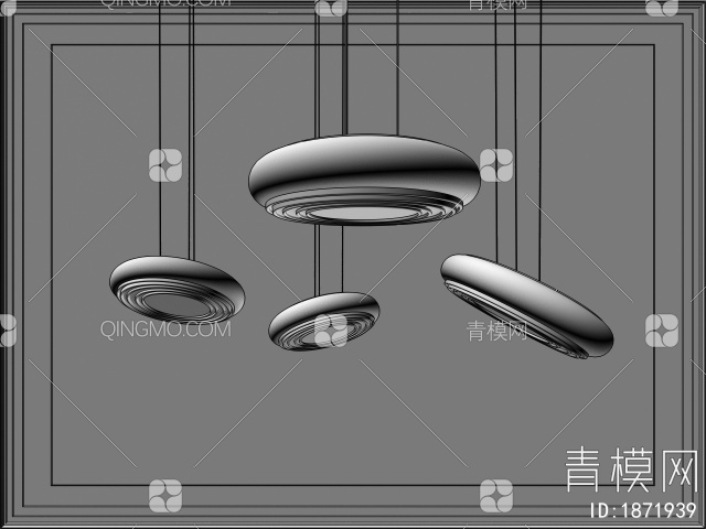 吊灯3D模型下载【ID:1871939】