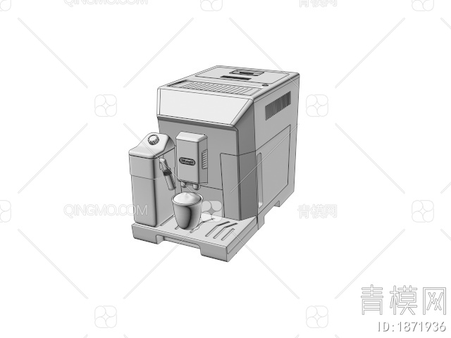 厨房家电 咖啡机3D模型下载【ID:1871936】