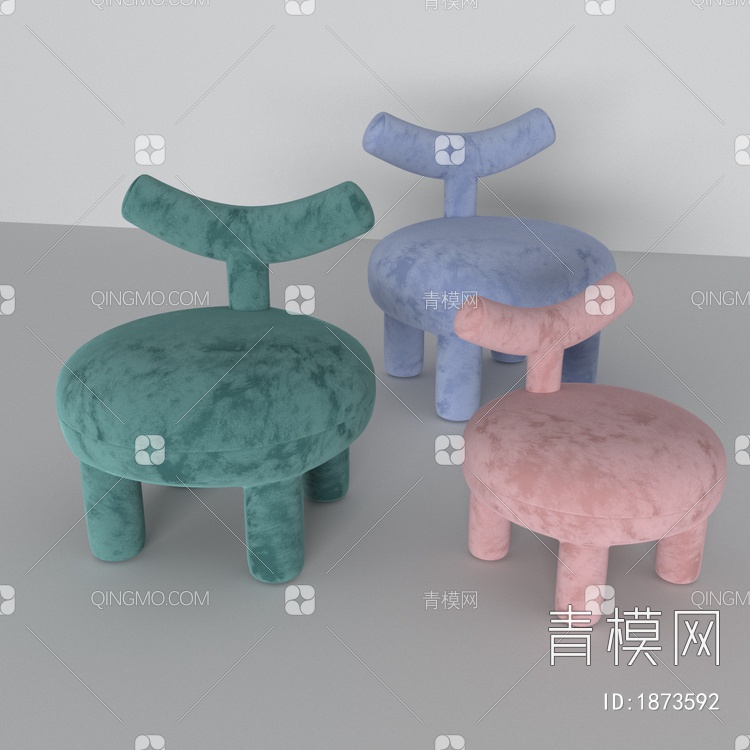 儿童椅3D模型下载【ID:1873592】