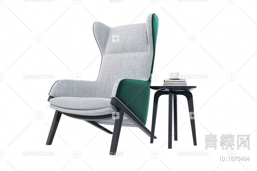 休闲椅3D模型下载【ID:1875464】