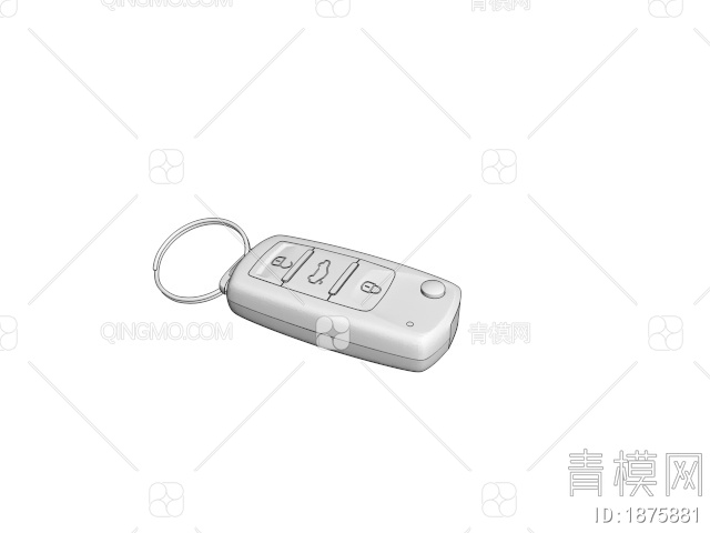 生活用品 汽车车钥匙3D模型下载【ID:1875881】