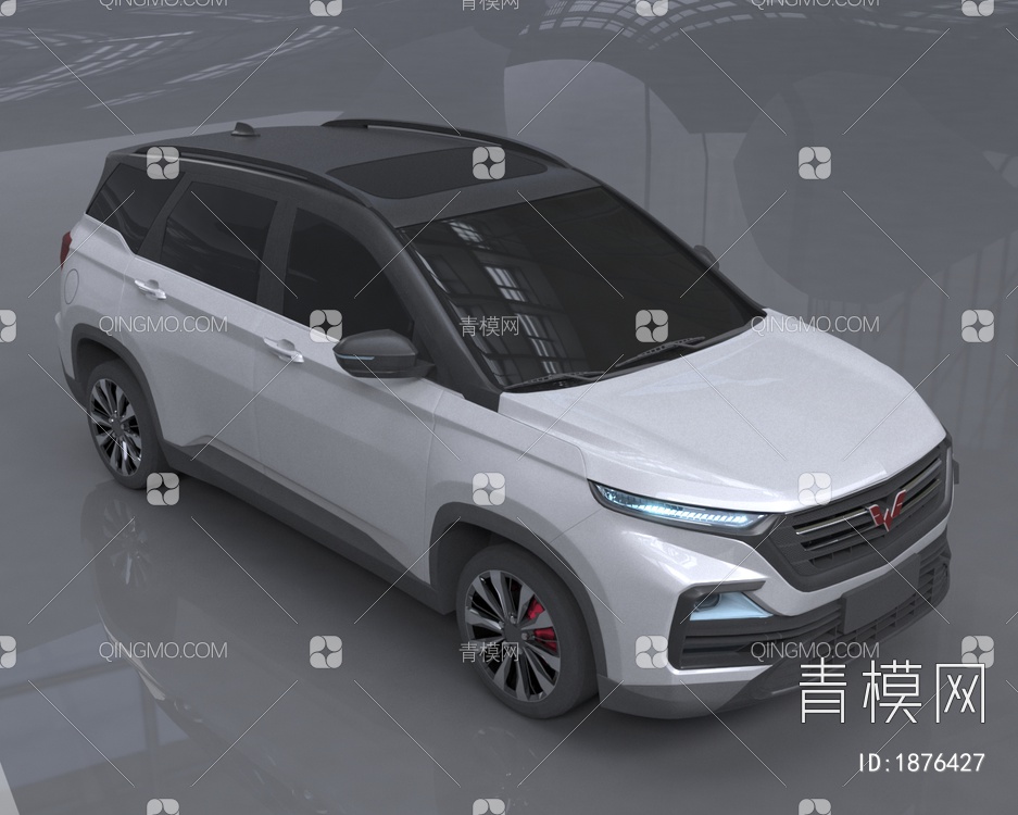 2022款五菱宏光AlmazRSPRO汽车3D模型下载【ID:1876427】