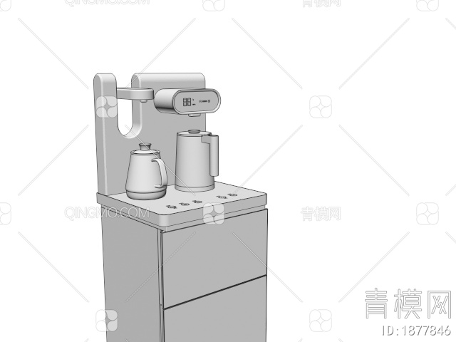 生活家电 茶吧机3D模型下载【ID:1877846】