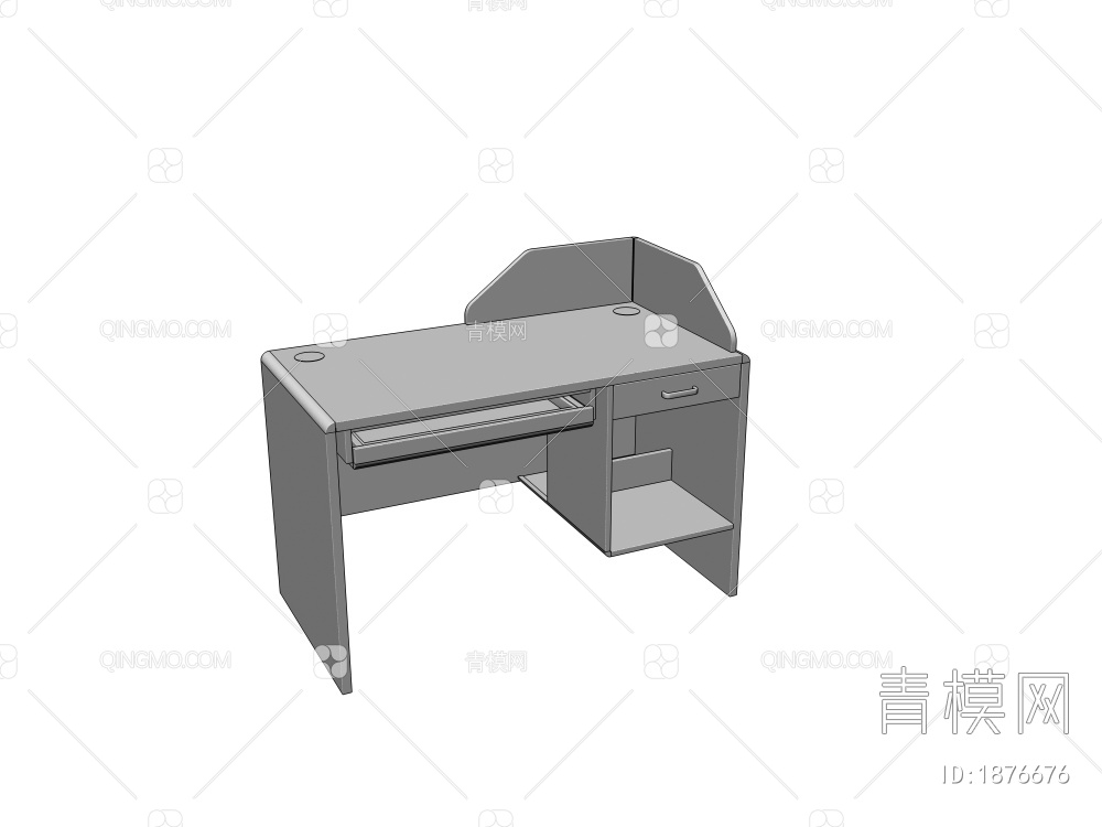 医用办公桌3D模型下载【ID:1876676】