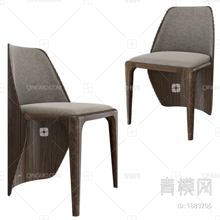 Testa休闲单椅3D模型下载【ID:1883206】