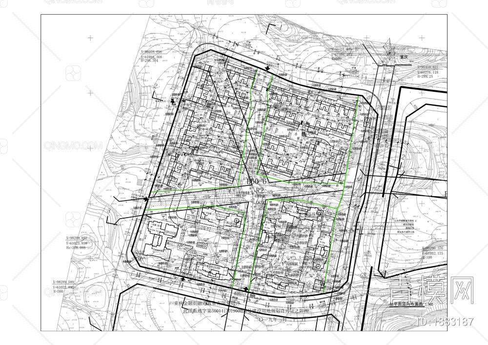 金融街•水土项目三个地块住宅楼全套施工图【ID:1883187】