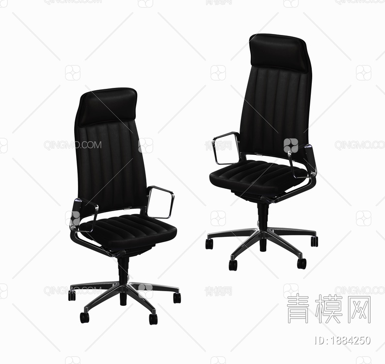 Vintage 办公椅3D模型下载【ID:1884250】
