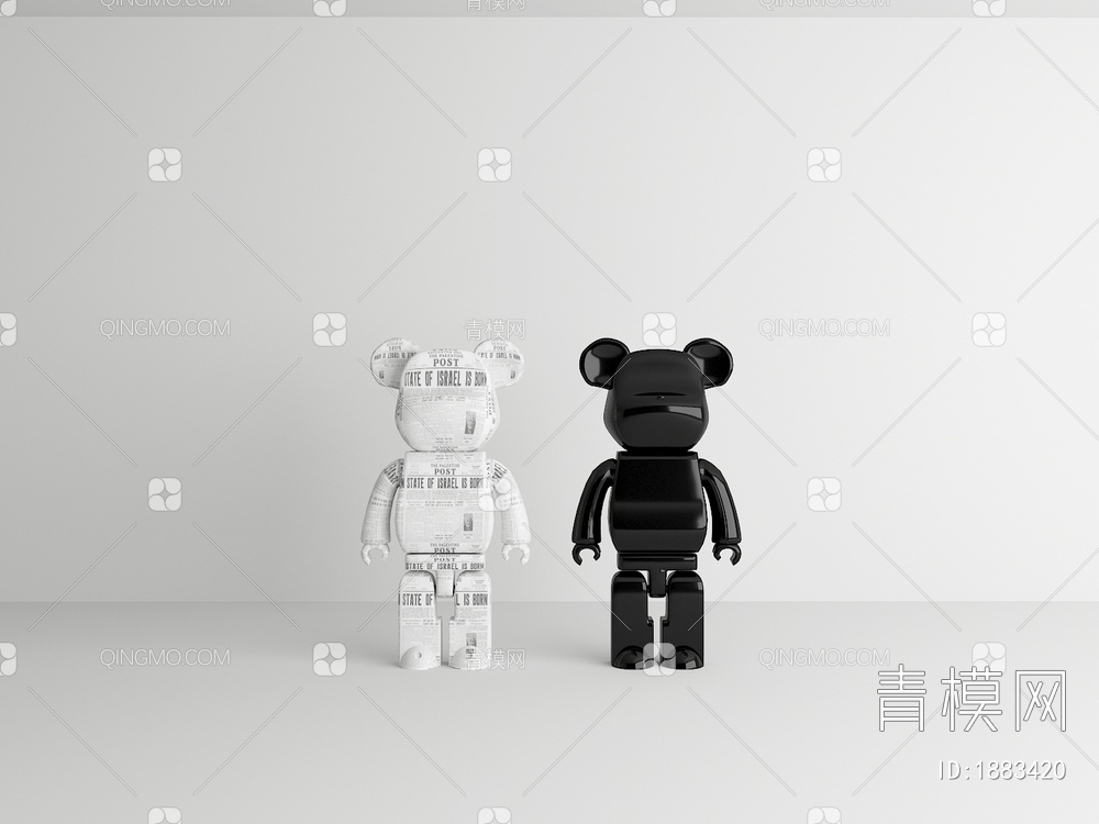 暴力熊3D模型下载【ID:1883420】