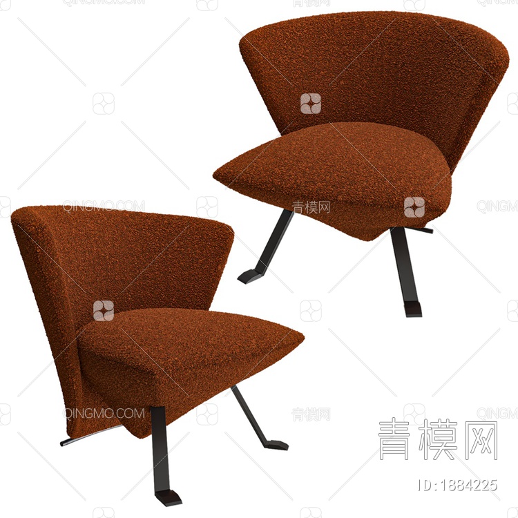 Jada单椅3D模型下载【ID:1884225】