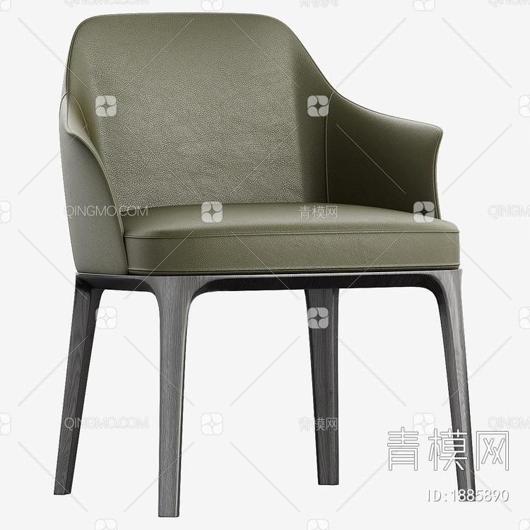餐椅3D模型下载【ID:1885890】