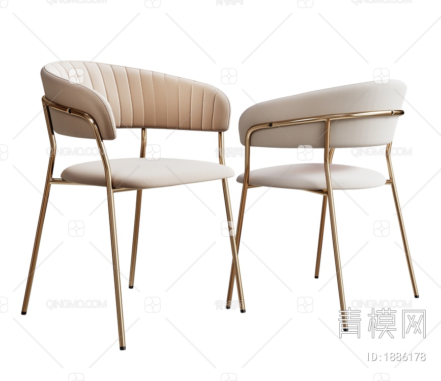 Calligaris餐椅 单椅 椅子3D模型下载【ID:1886178】