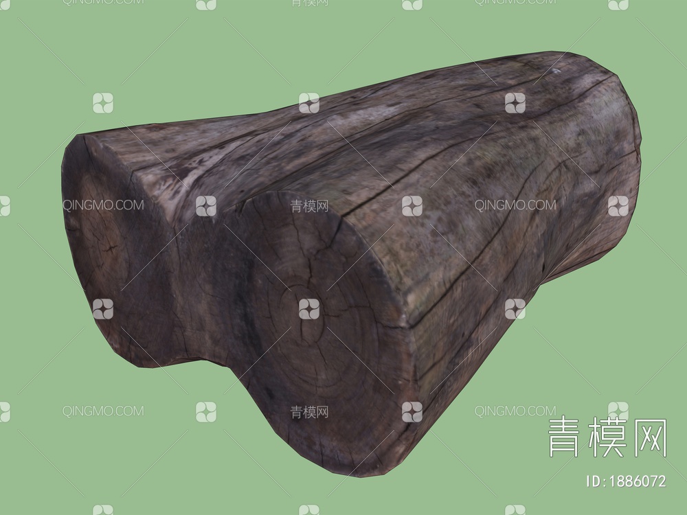 木材木头SU模型下载【ID:1886072】