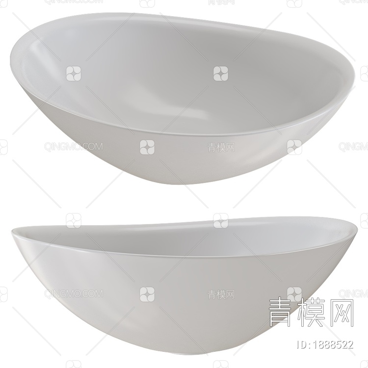 Eclipse碗型洗手盆3D模型下载【ID:1888522】