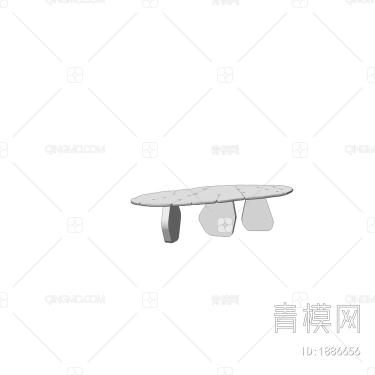 Arca三脚桌3D模型下载【ID:1886656】