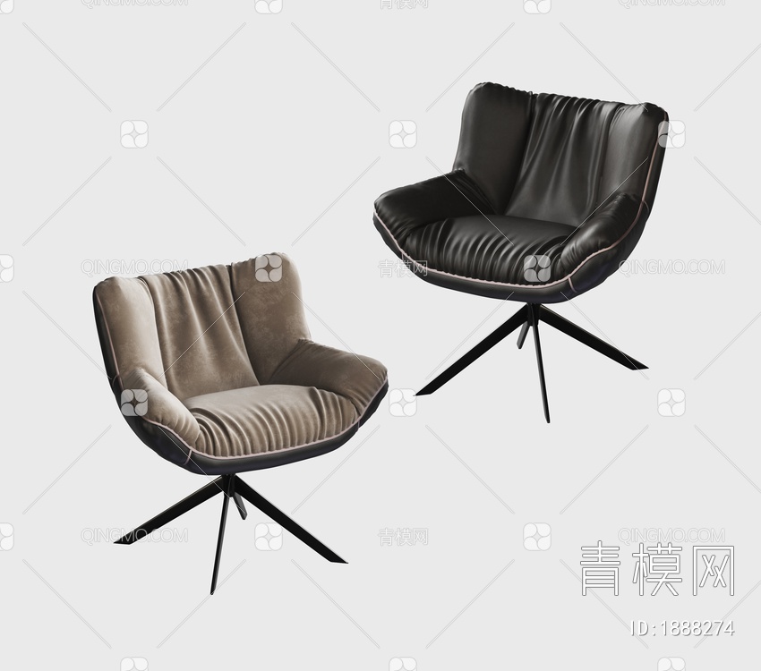 单椅3D模型下载【ID:1888274】