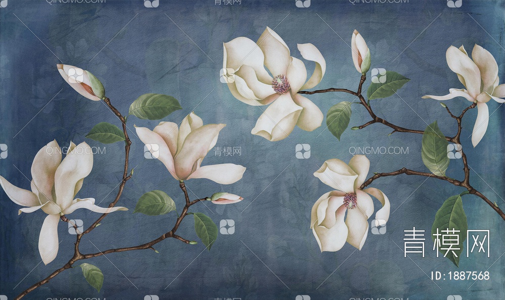 植物花卉壁纸贴图下载【ID:1887568】