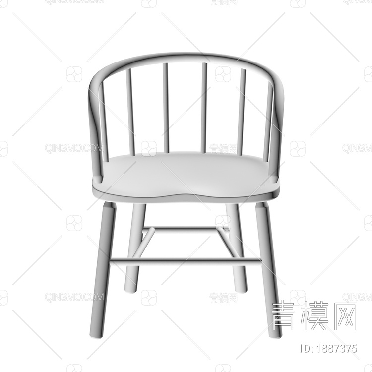 单椅，椅子，休闲椅3D模型下载【ID:1887375】