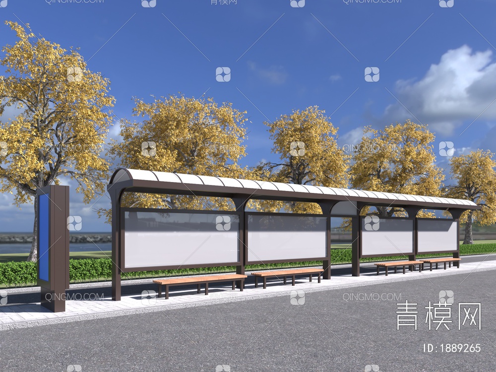 车站3D模型下载【ID:1889265】
