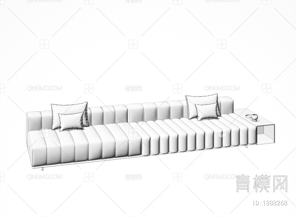多人沙发3D模型下载【ID:1888268】