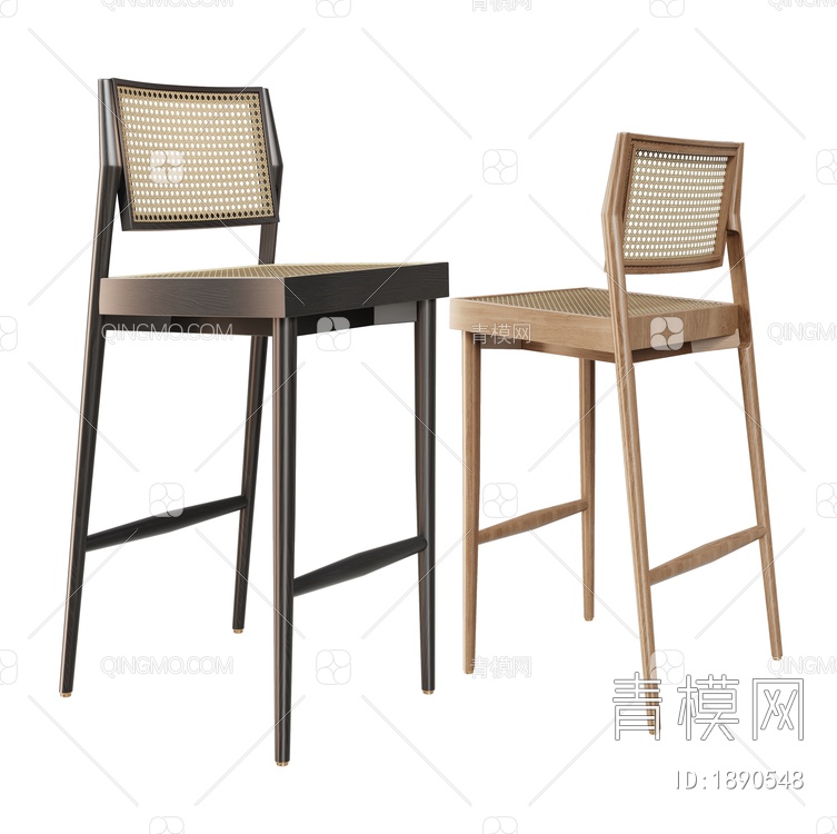 吧椅 吧凳3D模型下载【ID:1890548】