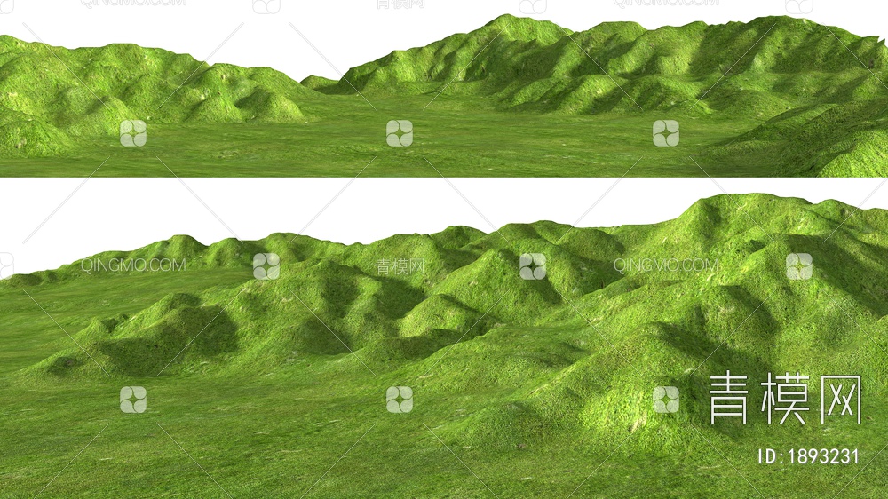 群山山脉3D模型下载【ID:1893231】