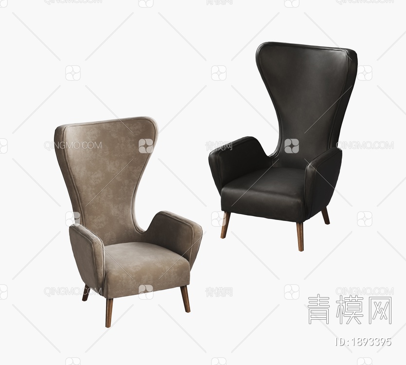 单椅3D模型下载【ID:1893395】