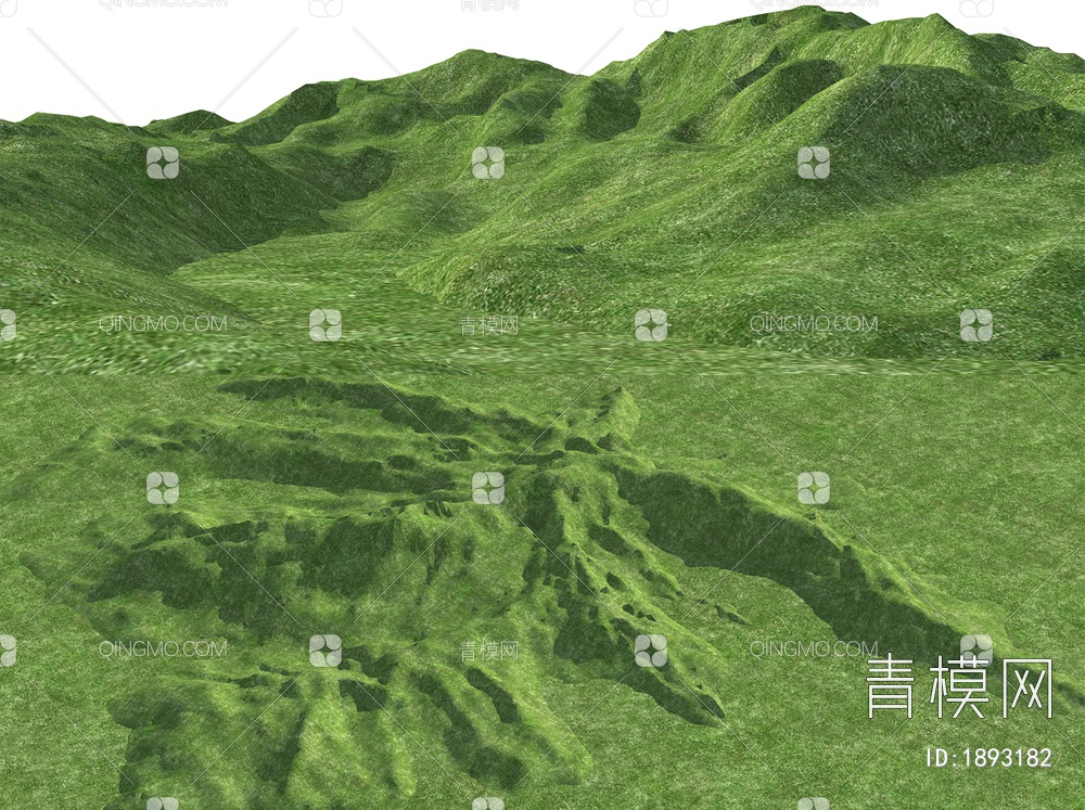 群山山脉3D模型下载【ID:1893182】