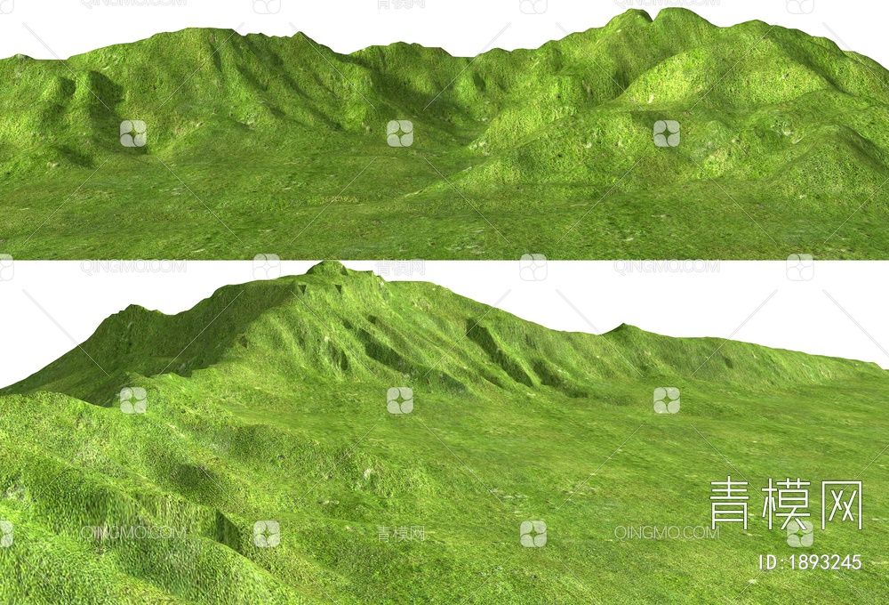 群山山脉3D模型下载【ID:1893245】