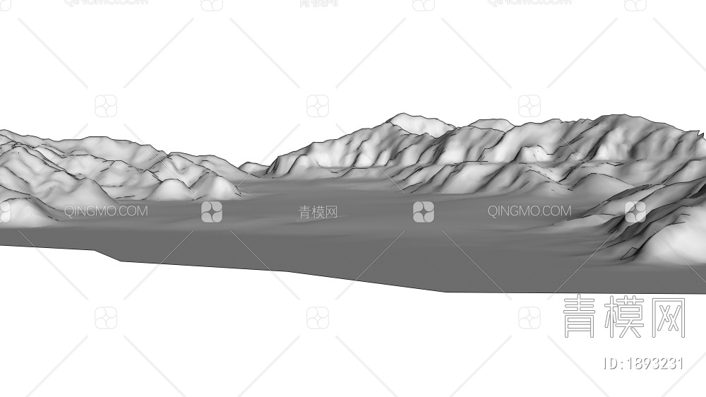 群山山脉3D模型下载【ID:1893231】